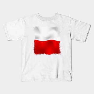 Poland flag Kids T-Shirt